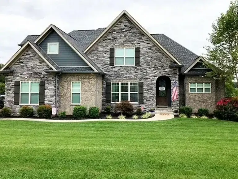 Stone Brick Home Roofing project in Oklahoma City, OK