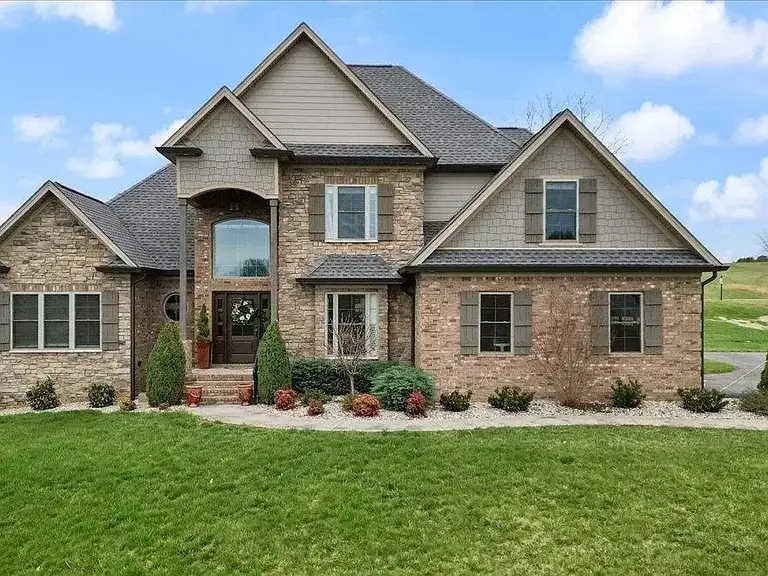 Two Story Brick Home Roofing 5 project in Oklahoma City, OK
