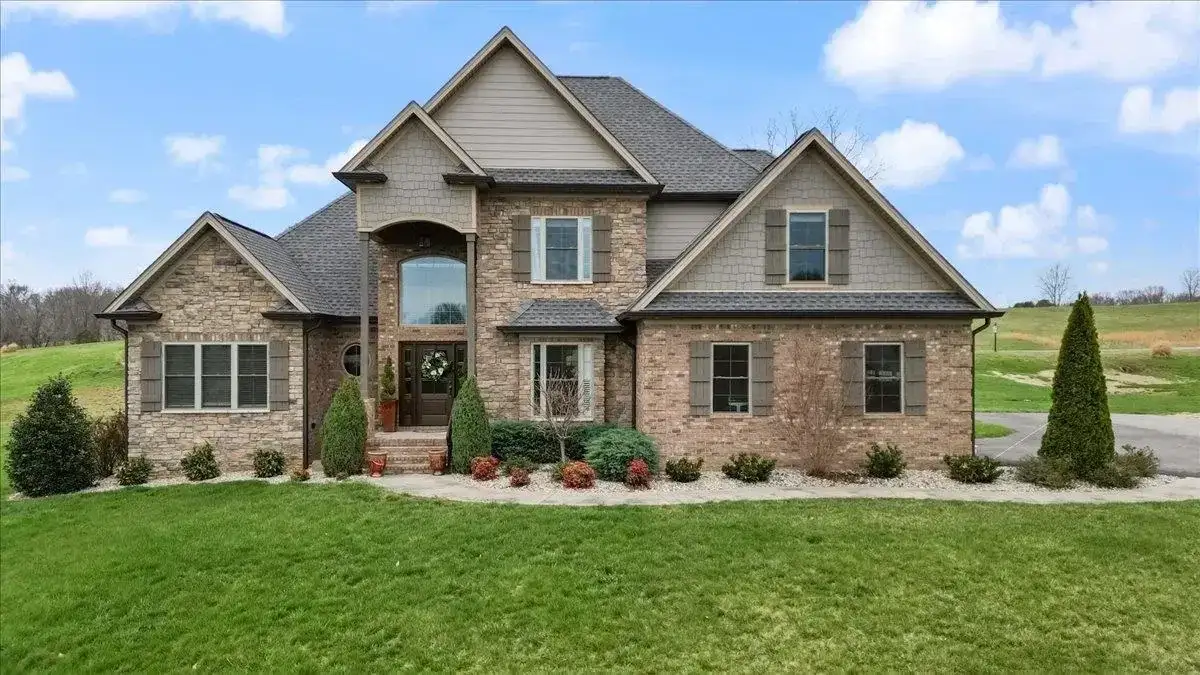 Two Story Brick Home Roofing 7 project in Oklahoma City, OK