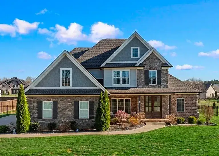 Two Story Roofing Contracting Home 3 project in Oklahoma City, OK